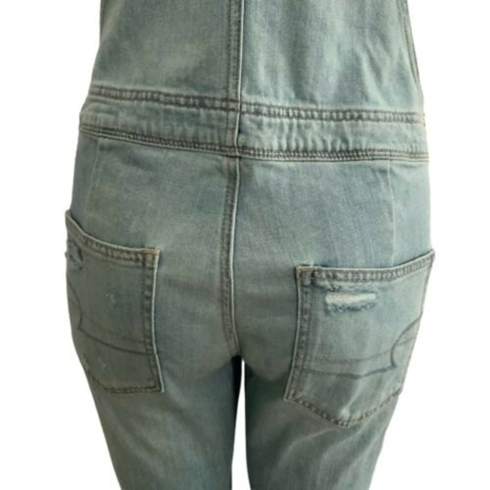 American Eagle Outfitters Overalls Distressed TomGirl XS - Picture 8 of 12